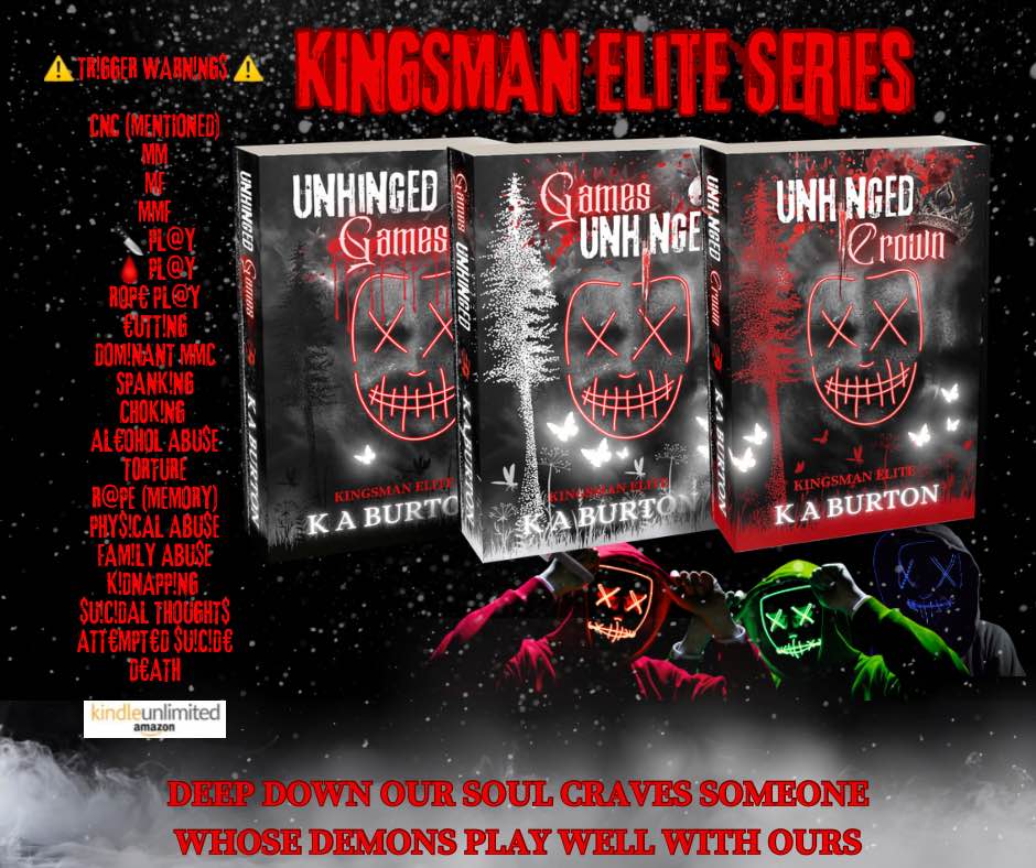 Unhinged Crown | Signed Paperback | Book #3 | K A Burton