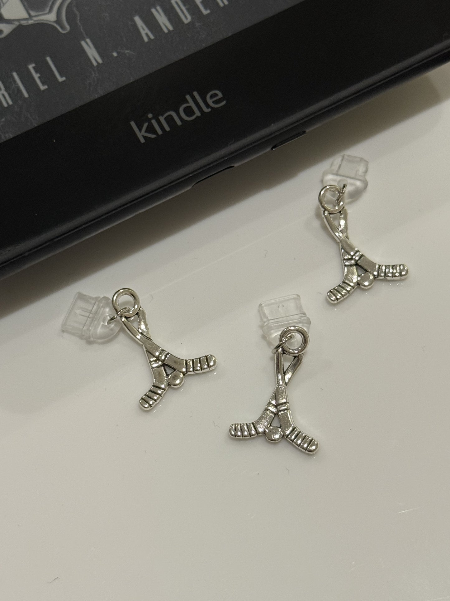 Ice Hockey Sticks Charm