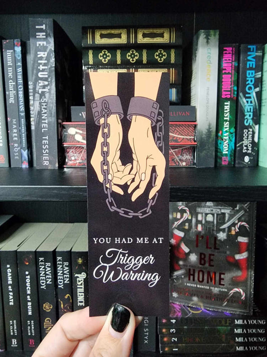 Trigger Warning Bookmark