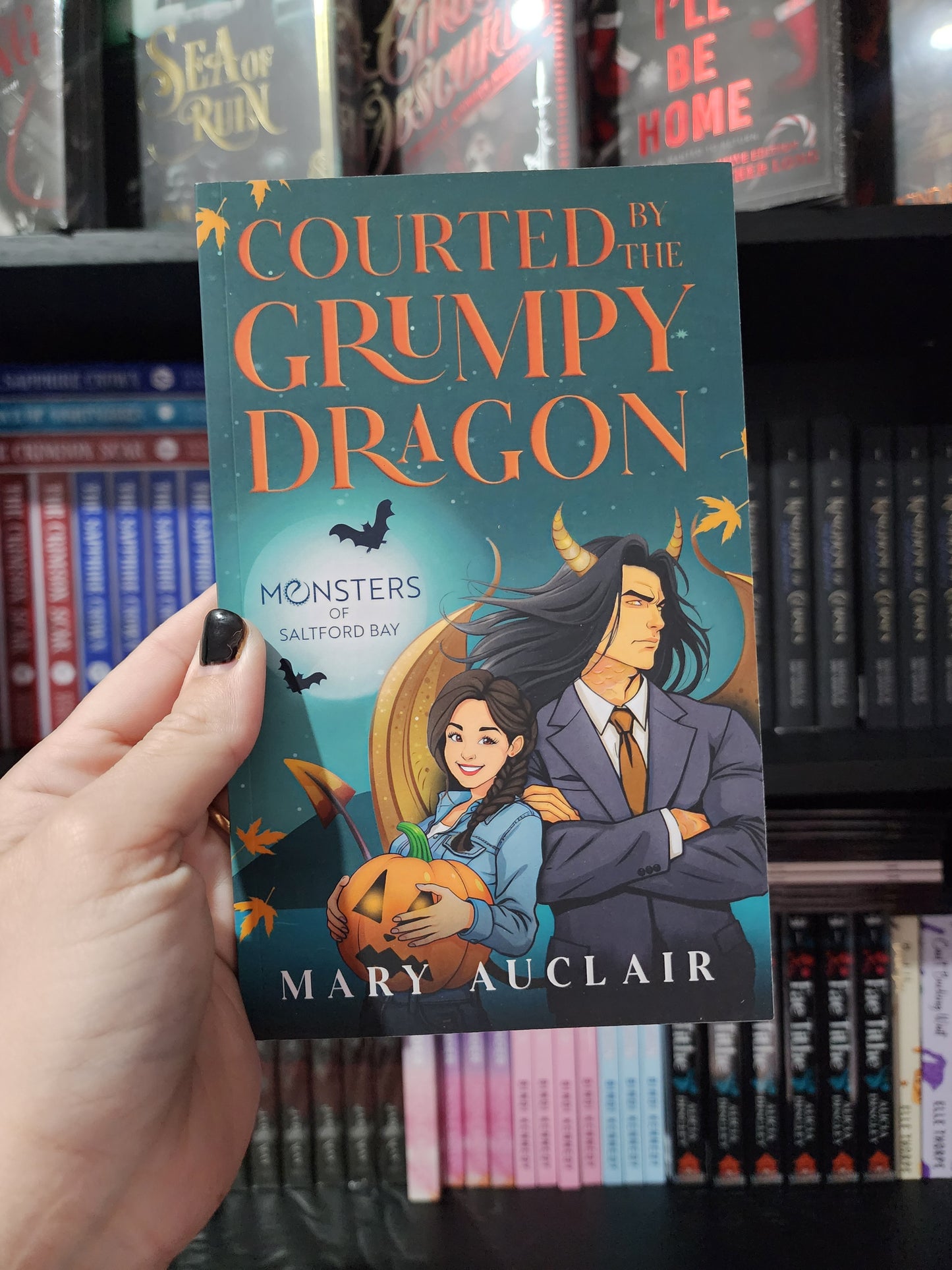 Courted by the Grumpy Dragon | Mary Auclair
