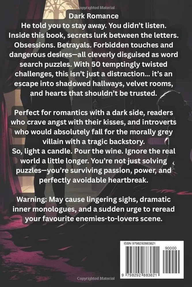 Dark Romance | Word Search