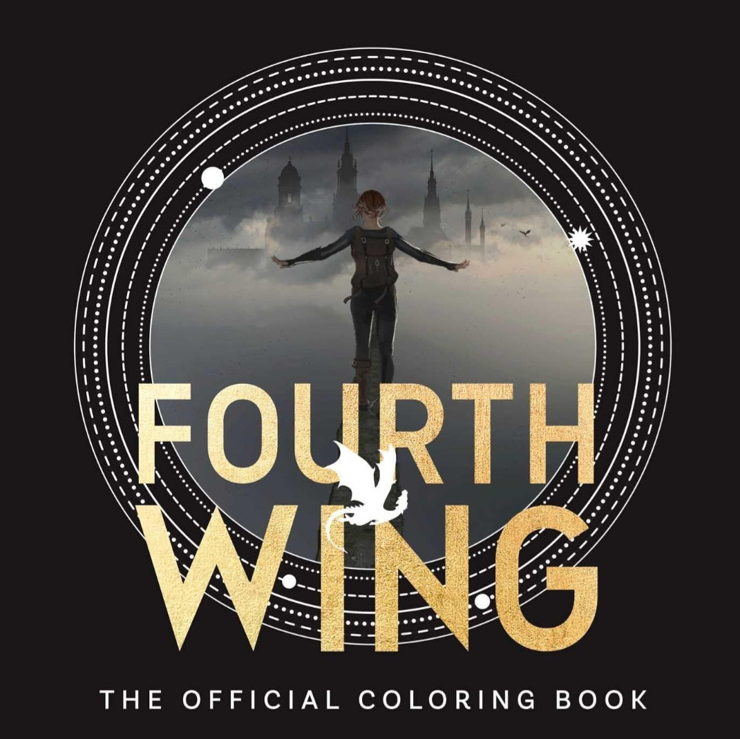 Official Fourth Wing Colouring Book