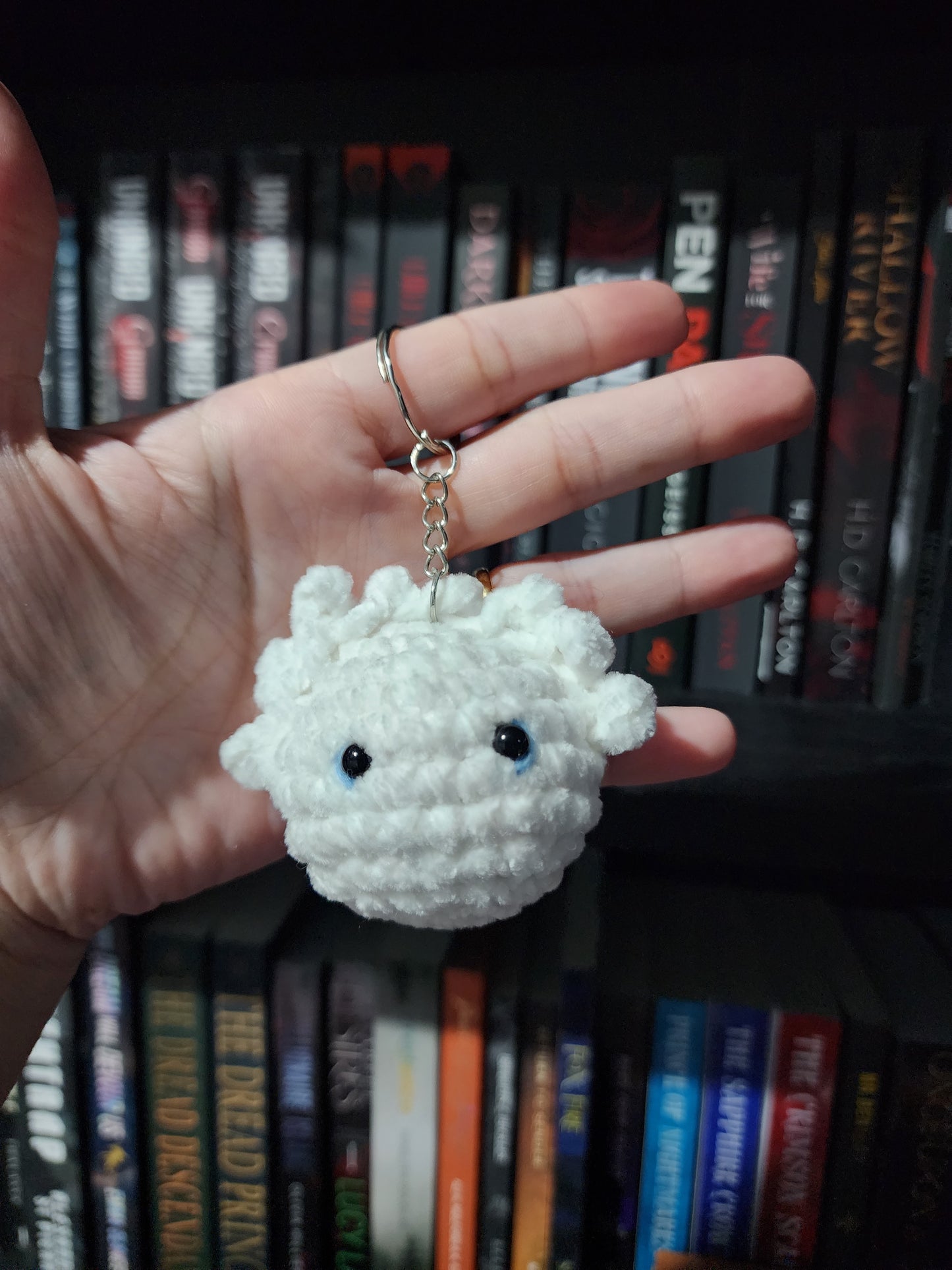 Crochet Dragon Head | Keychain