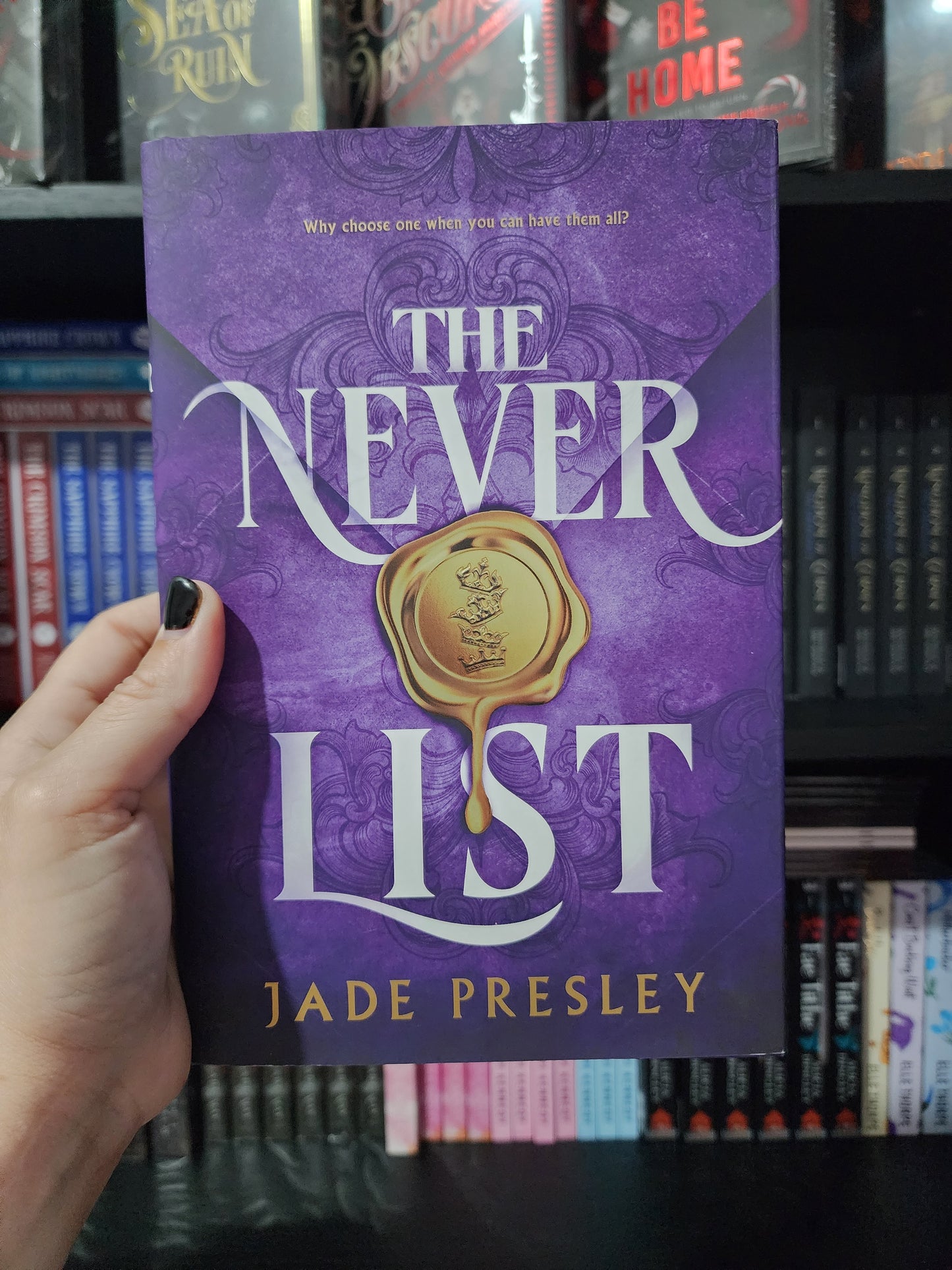 The Never List | Special Edition Hardback | Jade Presley