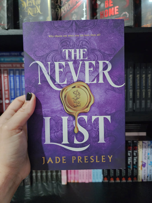 The Never List | Special Edition Hardback | Jade Presley