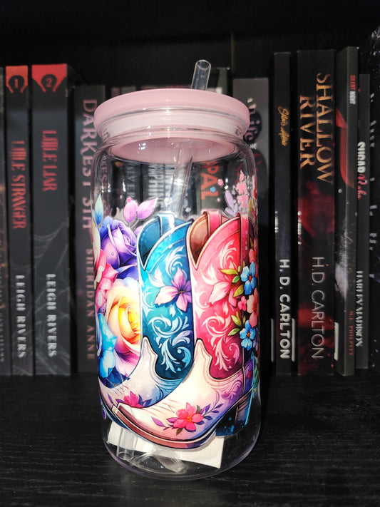 Floral Cowgirl Boots | Plastic Tumblr